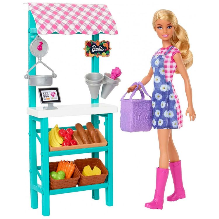 Playset-de-Boneca-Barbie-Careers-Tema-de-de-Fazendeiros-foto-3