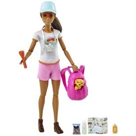 Boneca-Barbie-para-Caminhadas-com-Cachorro-9-acessorios-foto-0