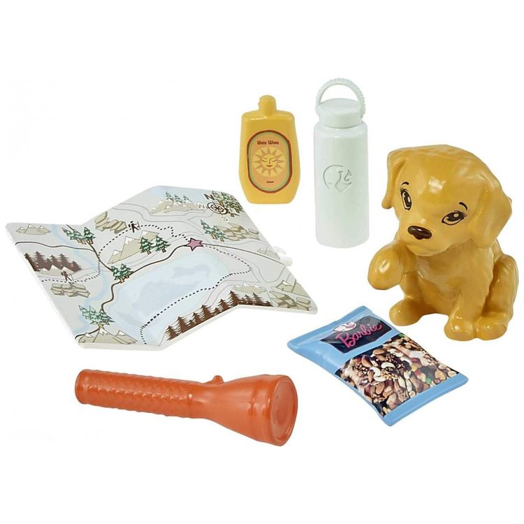 Boneca-Barbie-para-Caminhadas-com-Cachorro-9-acessorios-foto-1