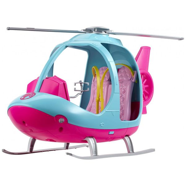 Helicoptero-Barbie-com-Rotores-Giratorios-2-Lugares-Cintos-foto-0