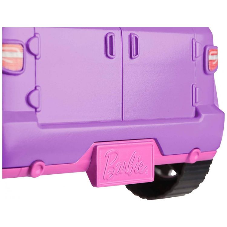 Carro-de-brinquedo-da-Barbie-Off-Road-roxo-com-2-Assento-e-foto-4