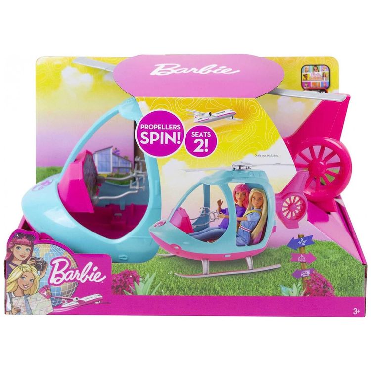 Helicoptero-Barbie-com-Rotores-Giratorios-2-Lugares-Cintos-foto-5