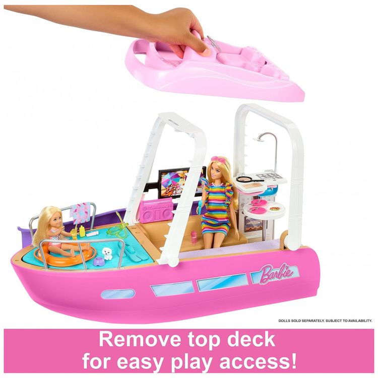 Barco-de-Brinquedo-da-Barbie-com-20-Pecas-Incluindo-foto-2