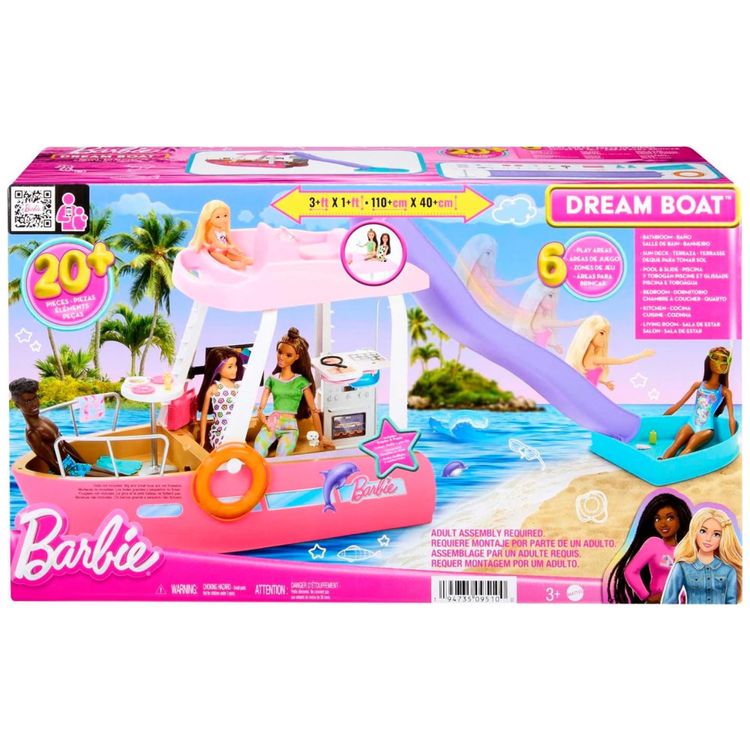 Barco-de-Brinquedo-da-Barbie-com-20-Pecas-Incluindo-foto-5