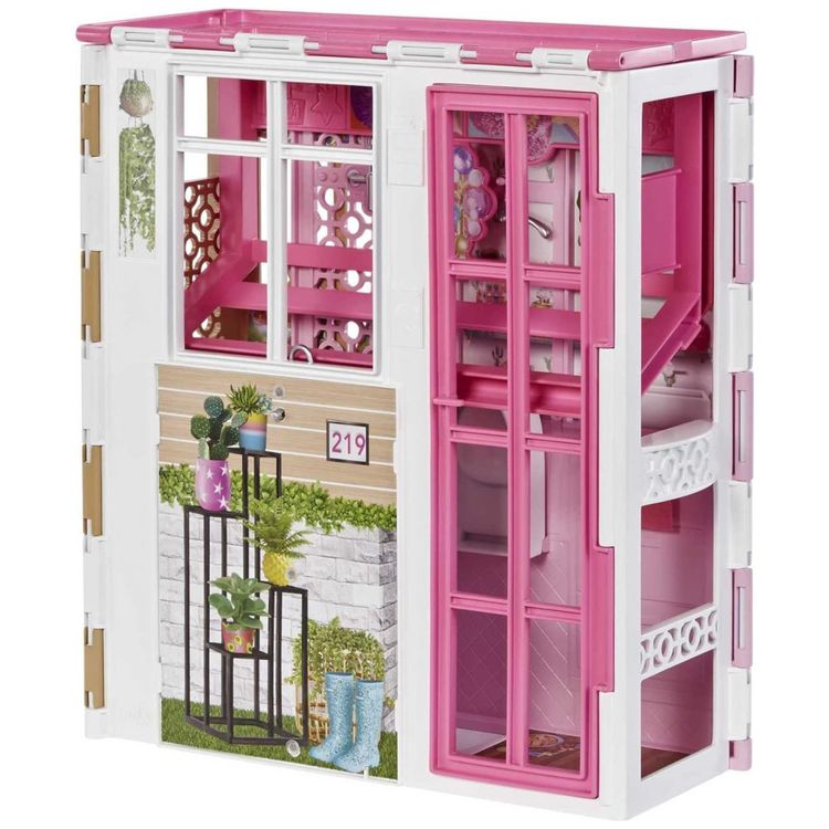 Casa-de-Boneca-Barbie-com-Acessorios-para-Moveis-Incluindo-foto-5