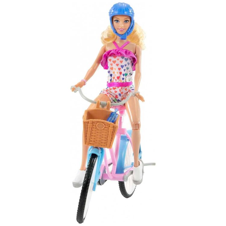 Conjunto-de-Bicicleta-para-Boneca-Barbie-com-Acessorios-e-foto-3