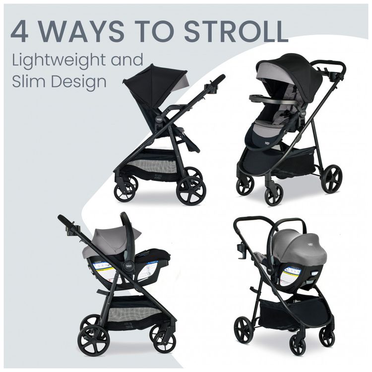 Carrinho-de-Bebe-com-Cadeira-para-Carro-Britax-Willow-Brook-foto-1
