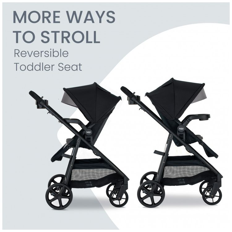 Carrinho-de-Bebe-para-Passeio-Britax-Brook-Cinza-Graphite-foto-1
