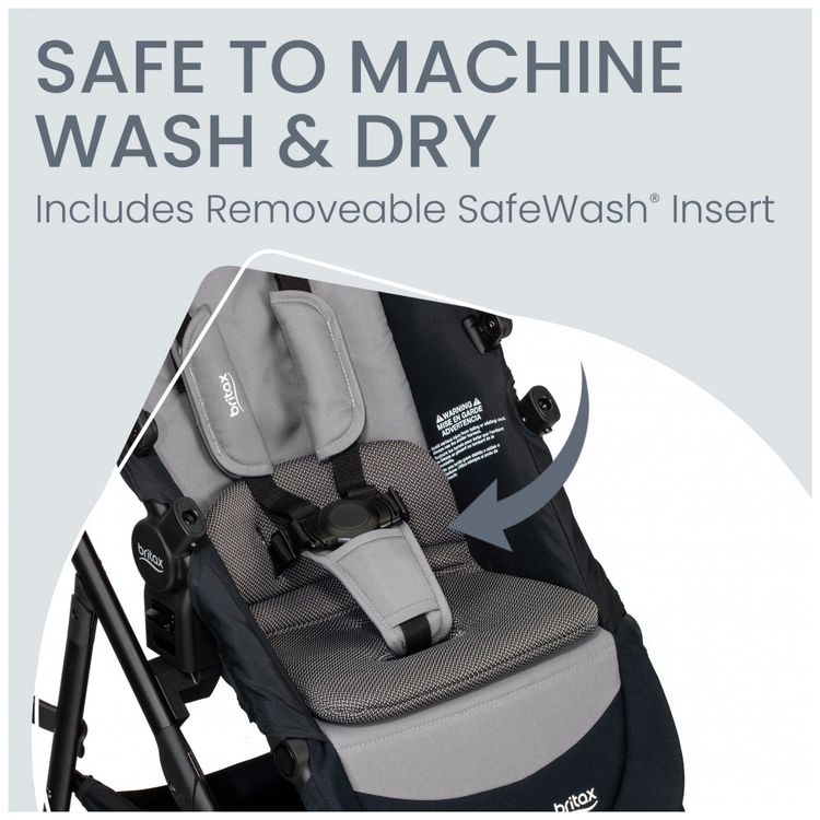 Carrinho-de-Bebe-para-Passeio-Britax-Brook-Cinza-Graphite-foto-5