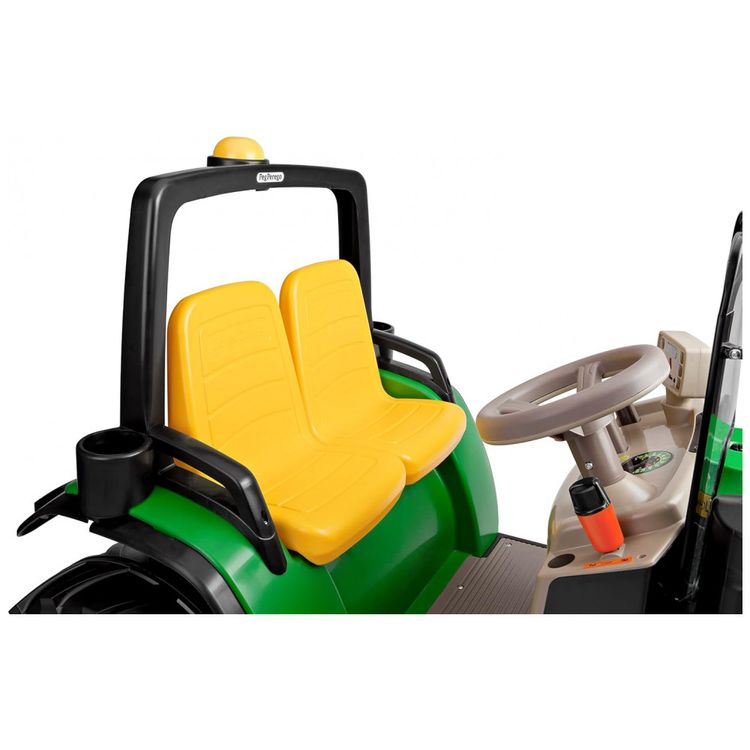 Trator-Eletrico-Infantil-12V-2-Assentos-John-Deere-Peg-foto-4