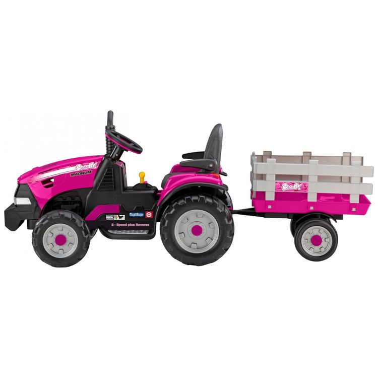 Trator-e-Reboque-Eletrico-Infantil-Peg-Perego-Case-IH-Magnum-foto-2