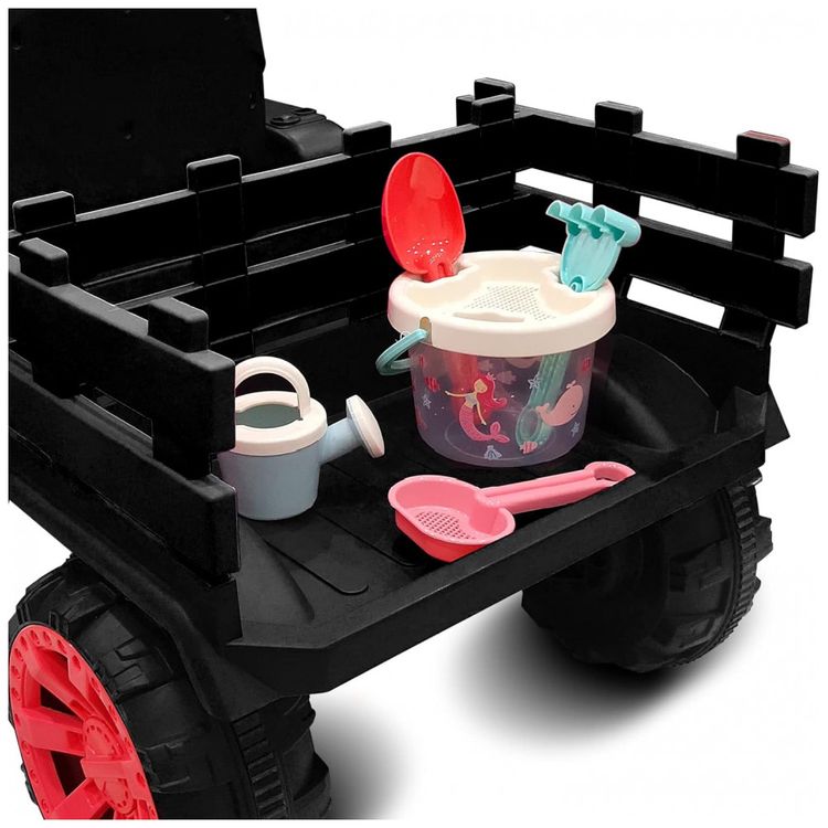Trator-e-Reboque-Eletrico-Infantil-a-Bateria-Recarregavel-foto-3