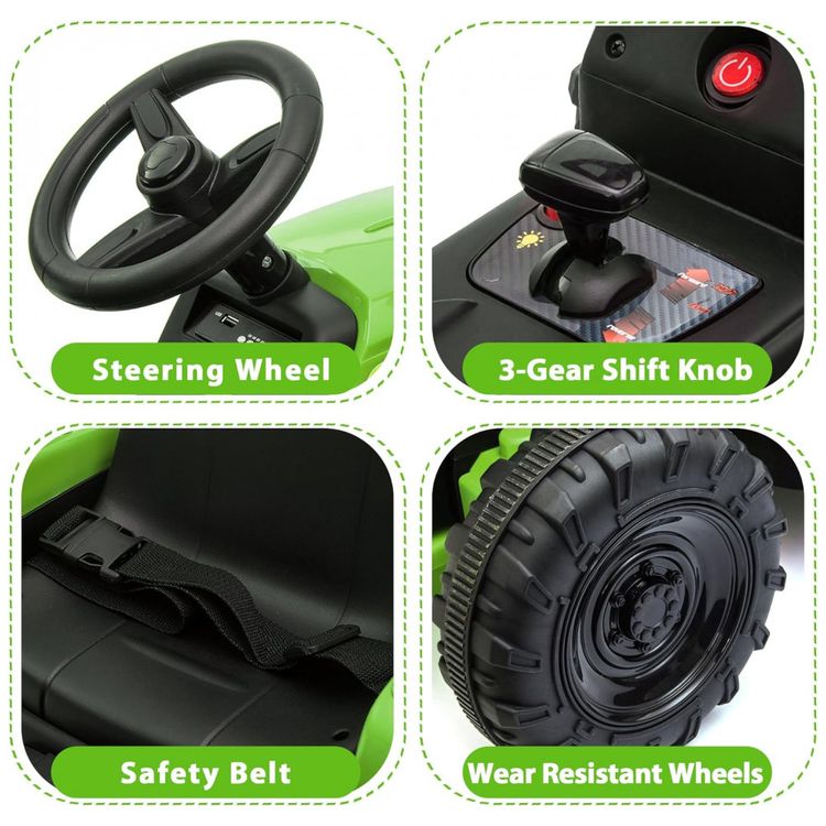 Trator-Eletrico-Infantil-com-Reboque-e-Motores-Duplos-de-35W-foto-3