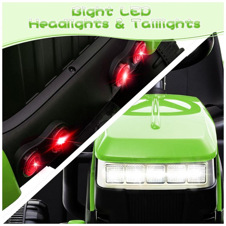 Trator-Eletrico-Infantil-com-Reboque-e-Motores-Duplos-de-35W-foto-4