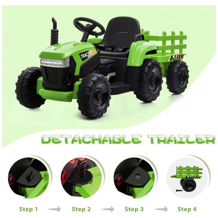 Trator-Eletrico-Infantil-com-Reboque-e-Motores-Duplos-de-35W-foto-5
