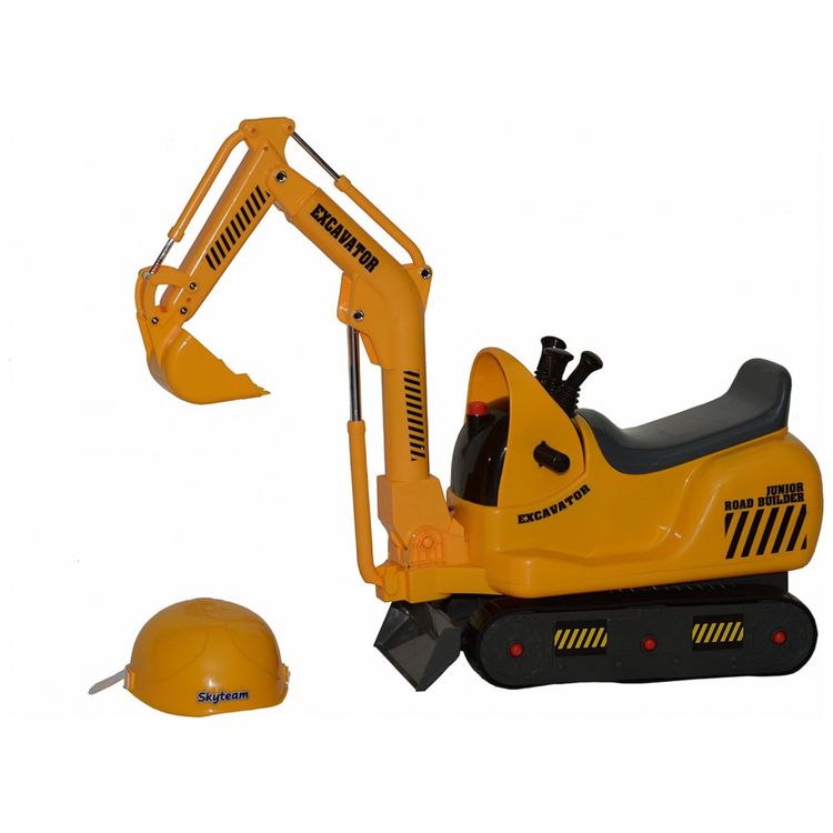 Mini-Escavadeira-Infantil-com-2-Sons-de-Motor-para-Criancas-foto-0