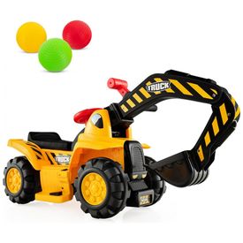 Trator-Escavadeira-Infantil-com-Capacete-de-Seguranca-foto-0