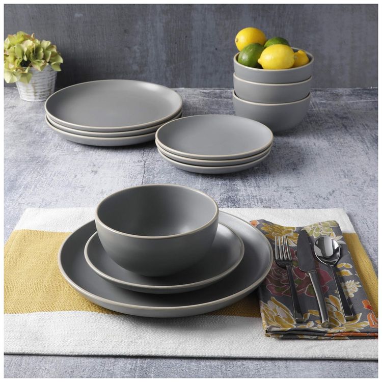 Aparelho-de-Jantar-com-12-Pecas-em-Ceramica-Serve-4-Pessoas-foto-1