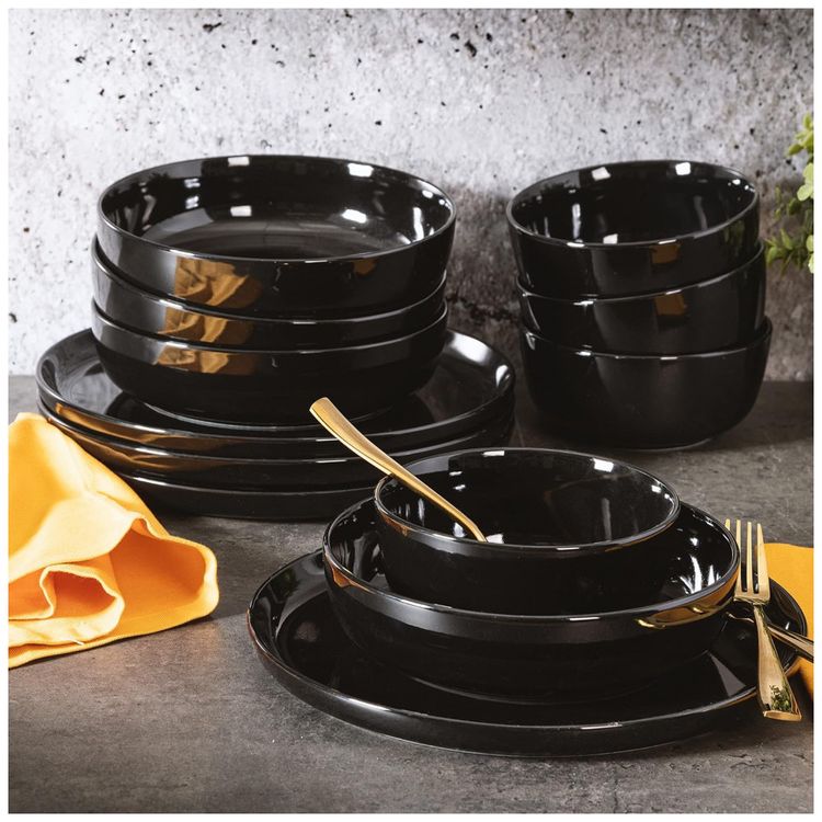 Aparelho-de-Jantar-com-12-Pecas-de-Porcelana-Ideal-para-4-foto-1