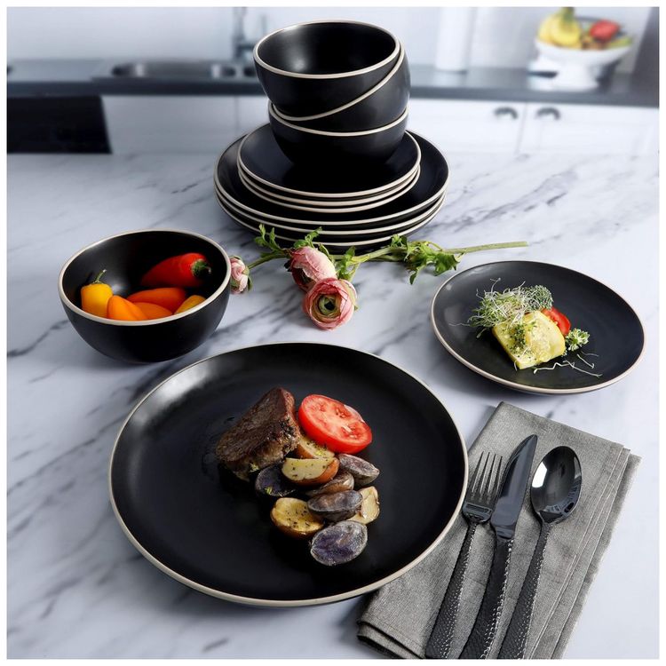 Aparelho-de-Jantar-com-12-Pecas-em-Ceramica-Serve-4-Pessoas-foto-4