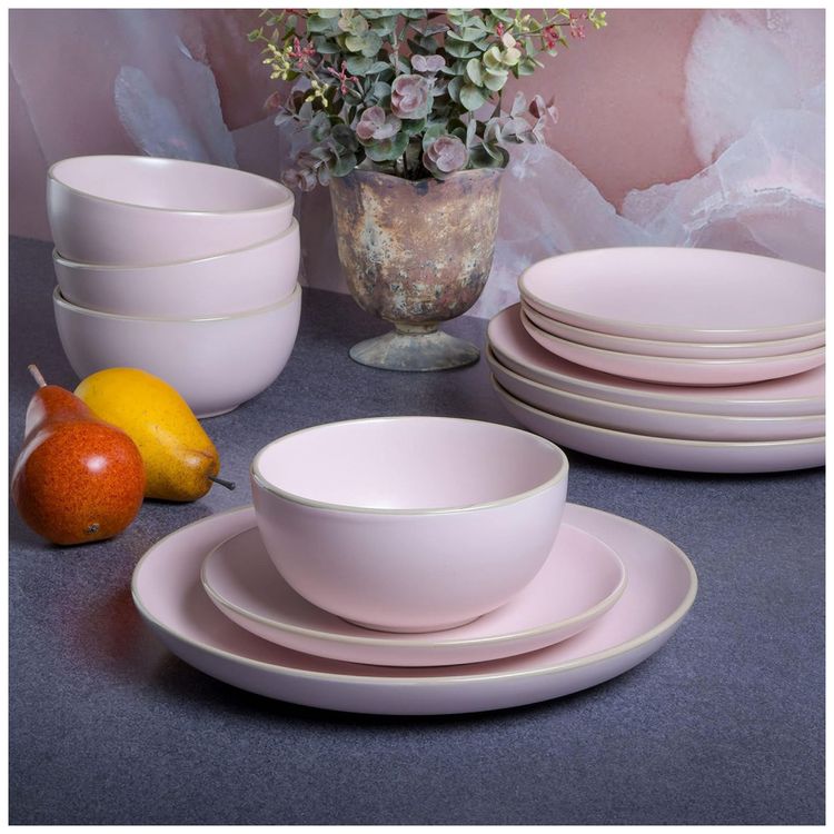 Aparelho-de-Jantar-com-12-Pecas-em-Ceramica-Serve-4-Pessoas-foto-4