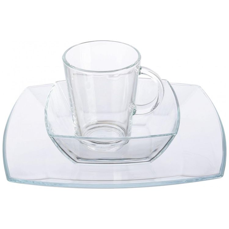 Aparelho-de-Jantar-com-12-Pecas-em-Vidro-Transparente-Serve-foto-2