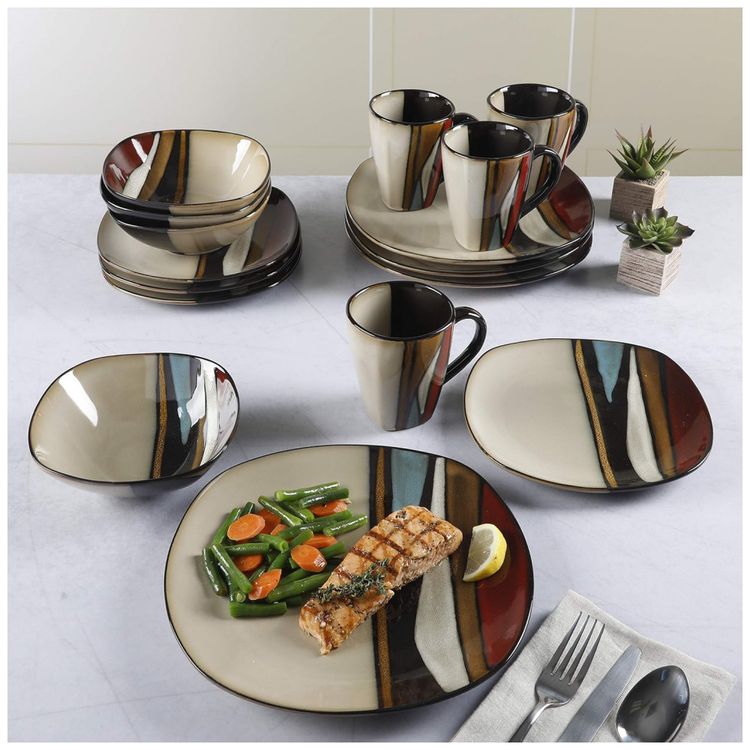 Aparelho-de-Jantar-com-16-Pecas-em-Ceramica-Esmalte-foto-3