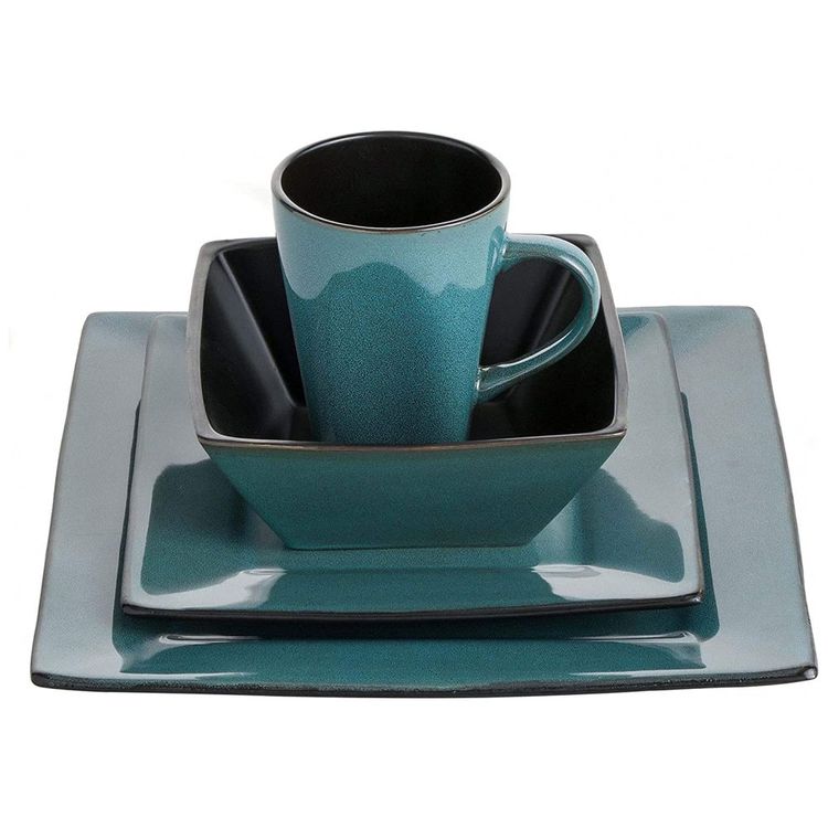 Aparelho-de-Jantar-com-16-Pecas-Quadradas-em-Ceramica-foto-1