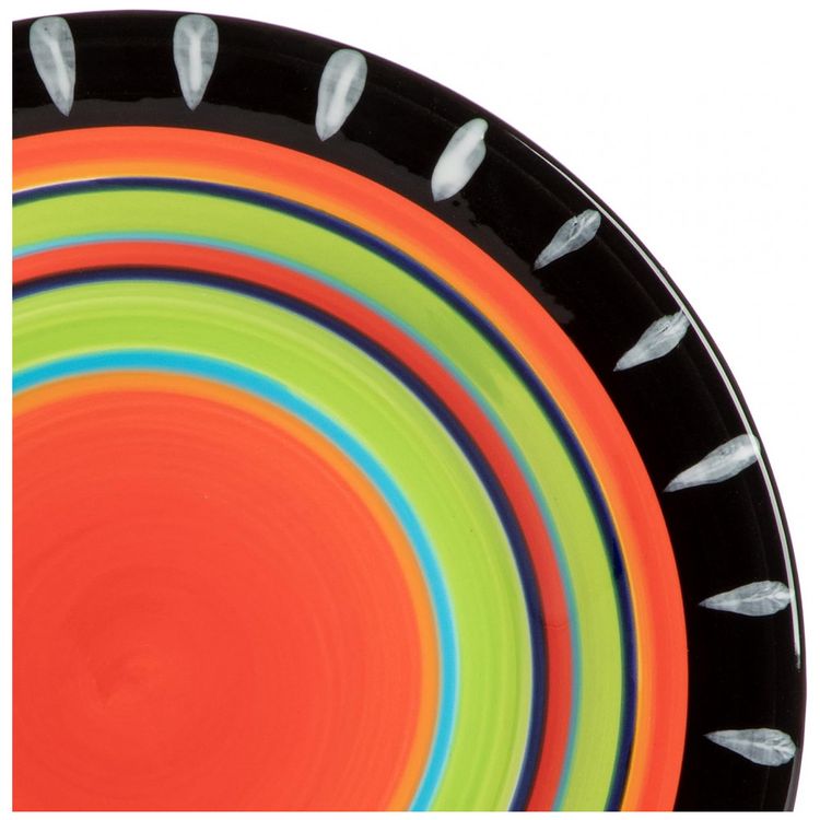 Aparelho-de-Jantar-com-16-Pecas-em-Ceramica-Pintadas-a-Mao-foto-3