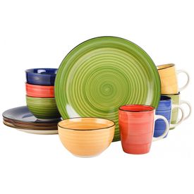 Aparelho-de-Jantar-com-12-Pecas-em-Ceramicas-Cores-foto-0