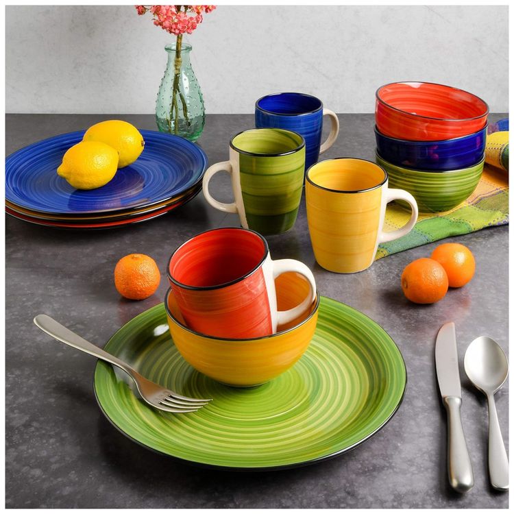 Aparelho-de-Jantar-com-12-Pecas-em-Ceramicas-Cores-foto-2