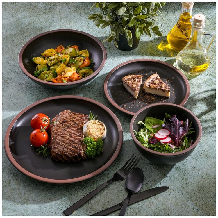 Aparelho-de-Jantar-Coupe-com-16-Pecas-em-Terracota-Serve-4-foto-5