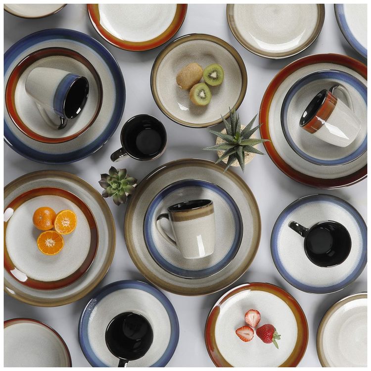 Aparelho-de-Jantar-com-16-Pecas-em-Ceramica-e-Esmalte-foto-5