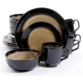 Aparelho-de-Jantar-com-16-Pecas-em-Ceramica-e-Esmalte-foto-0