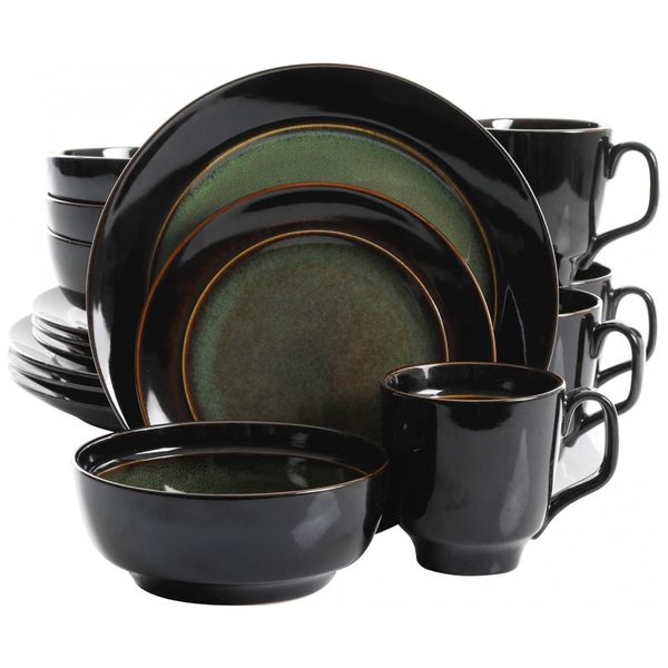 Aparelho-de-Jantar-com-16-Pecas-em-Ceramica-e-Esmalte-foto-0