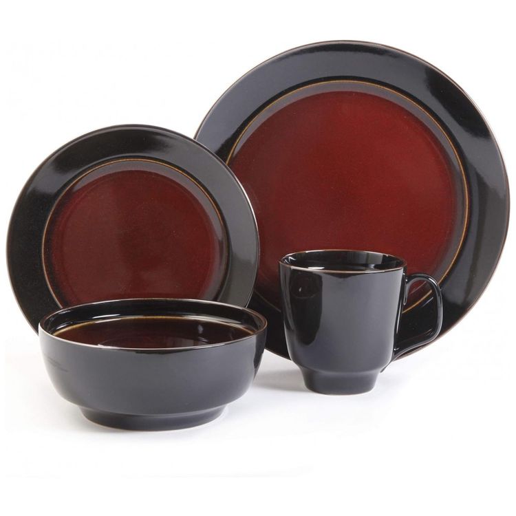 Aparelho-de-Jantar-com-16-Pecas-em-Ceramica-e-Esmalte-foto-2