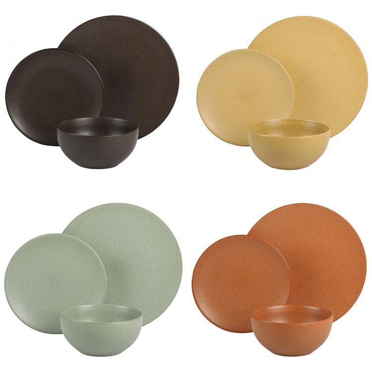 Aparelho-de-Jantar-com-12-Pecas-em-Ceramica-e-Esmalte-foto-4
