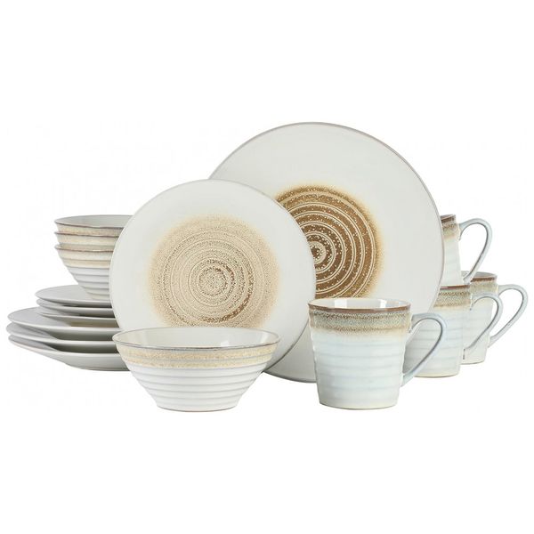 Aparelho-de-Jantar-16-Pecas-em-Ceramica-com-Relevo-e-Esmalte-foto-0