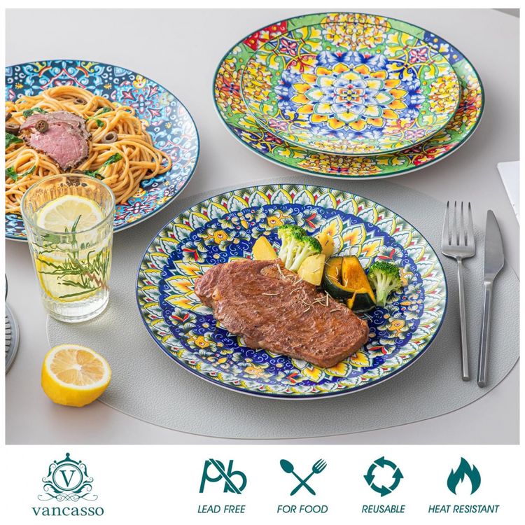 Conjunto-de-Pratos-Raso-em-Ceramica-no-Estilo-Boemio-6-UN-foto-2