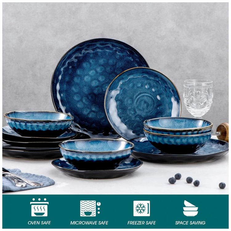 Aparelho-de-Jantar-com-12-Pecas-Incluindo-Pratos-e-Bowls-de-foto-3