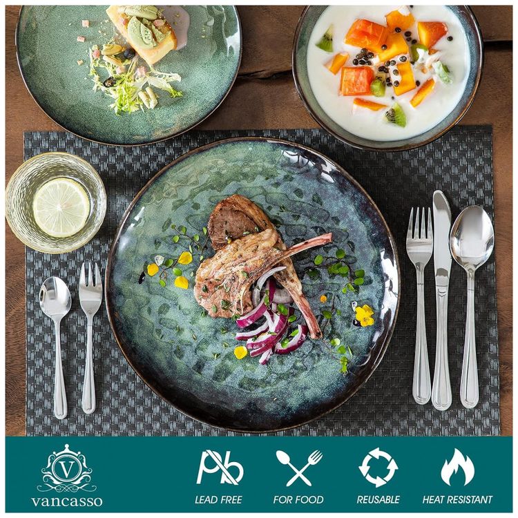 Aparelho-de-Jantar-com-12-Pecas-Incluindo-Pratos-e-Bowls-de-foto-3
