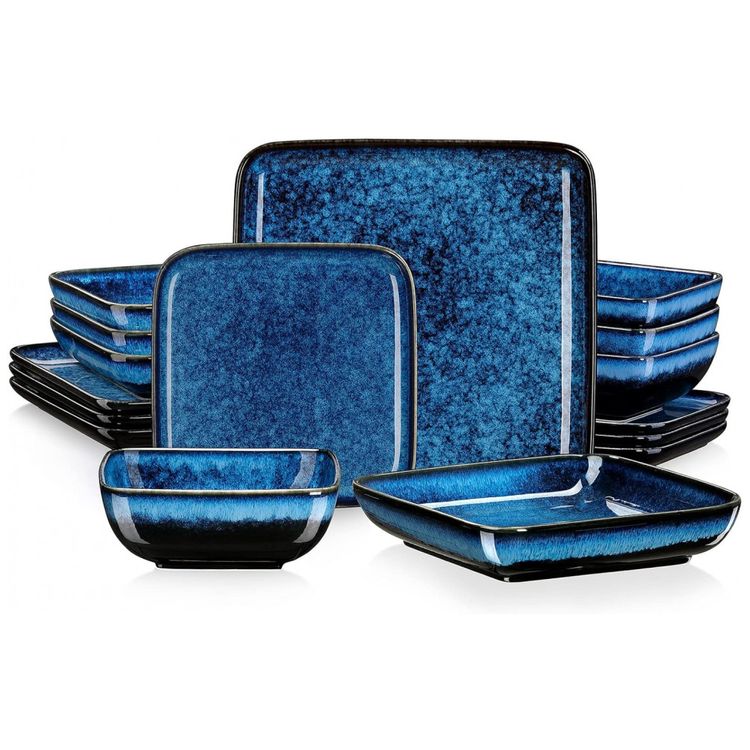 Aparelho-de-Jantar-com-16-Pecas-Quadradas-de-Ceramica-em-foto-0