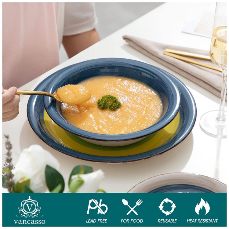 Aparelho-de-Jantar-com-18-Pecas-Incluindo-Pratos-de-foto-2