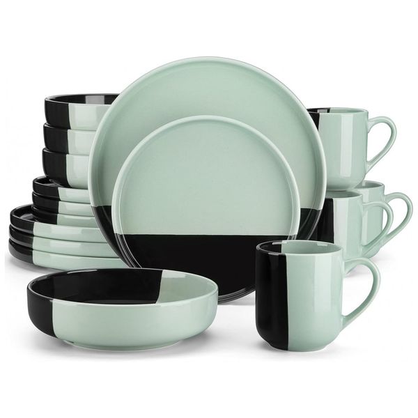 Aparelho-de-Jantar-com-16-Pecas-em-Ceramica-Incluindo-Pratos-foto-0