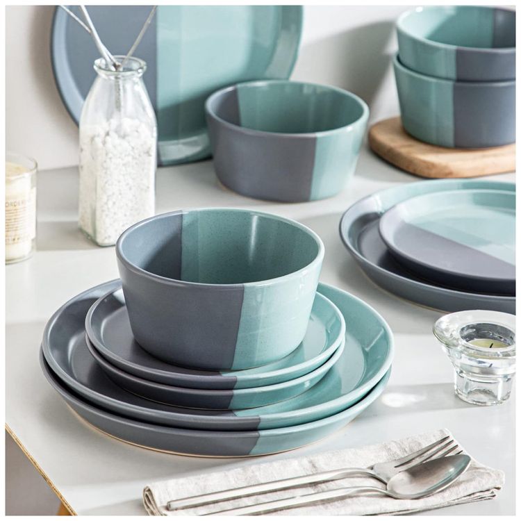 Aparelho-de-Jantar-com-12-Pecas-em-Ceramica-Incluindo-Pratos-foto-5
