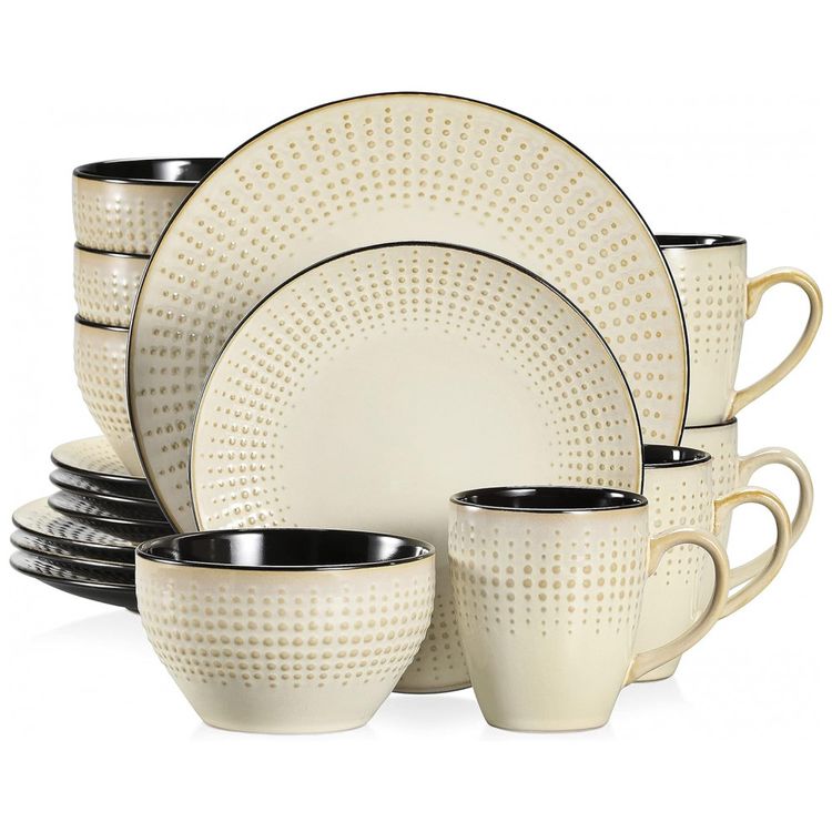 Aparelho-de-Jantar-com-16-Pecas-em-Ceramica-Estilo-Vintage-foto-0