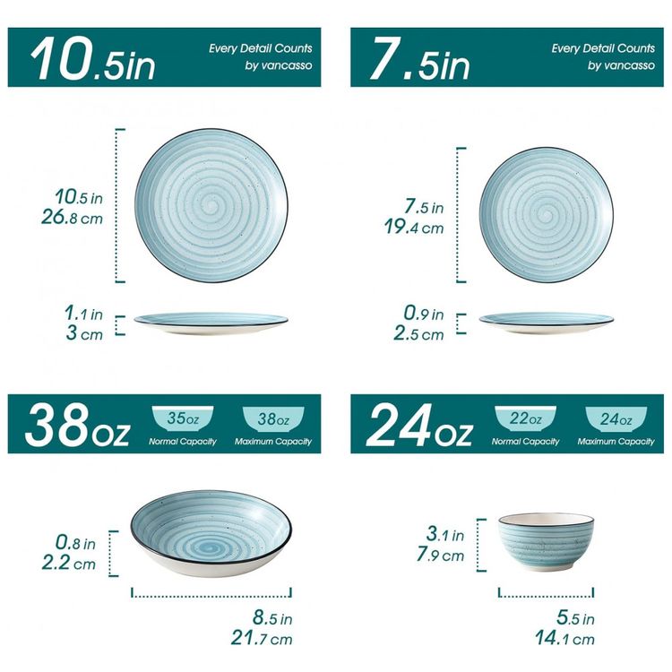 Aparelho-de-Jantar-com-24-Pecas-de-Ceramica-Ideal-ara-6-foto-1