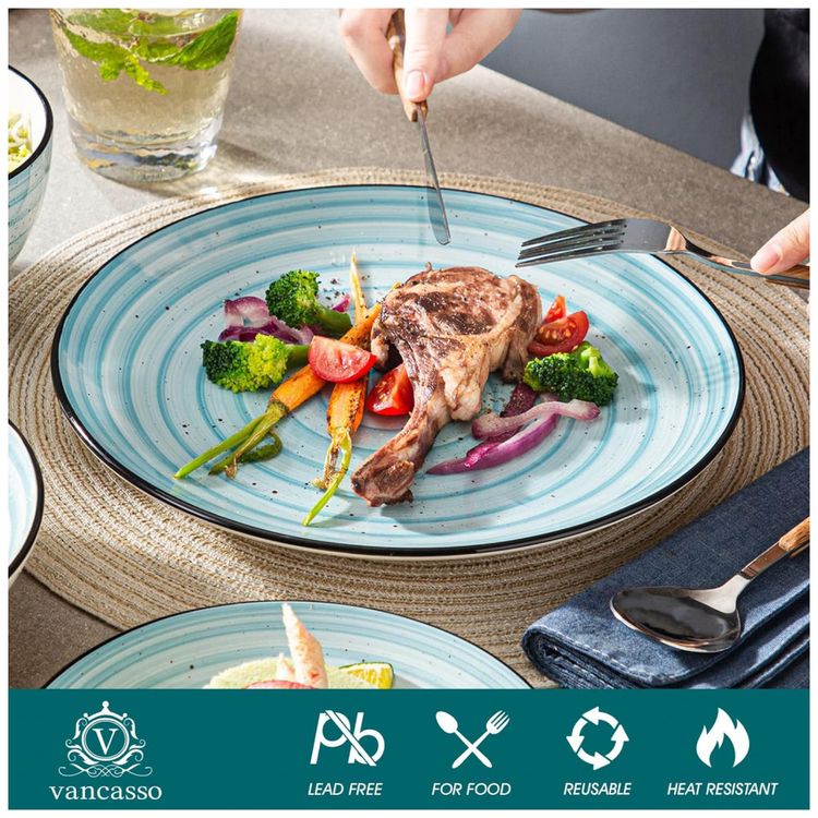 Aparelho-de-Jantar-com-24-Pecas-de-Ceramica-Ideal-ara-6-foto-2