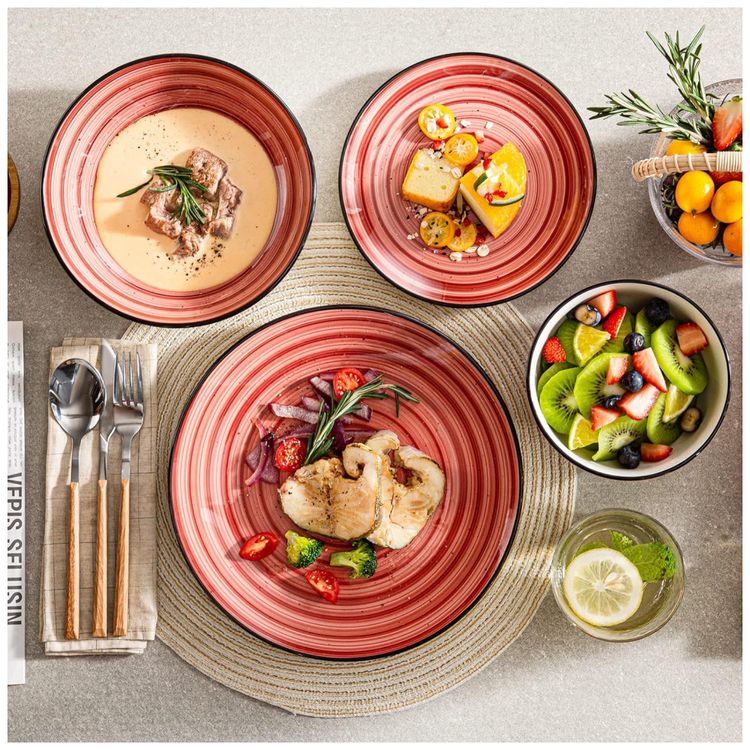 Aparelho-de-Jantar-com-24-Pecas-de-Ceramica-Ideal-ara-6-foto-5