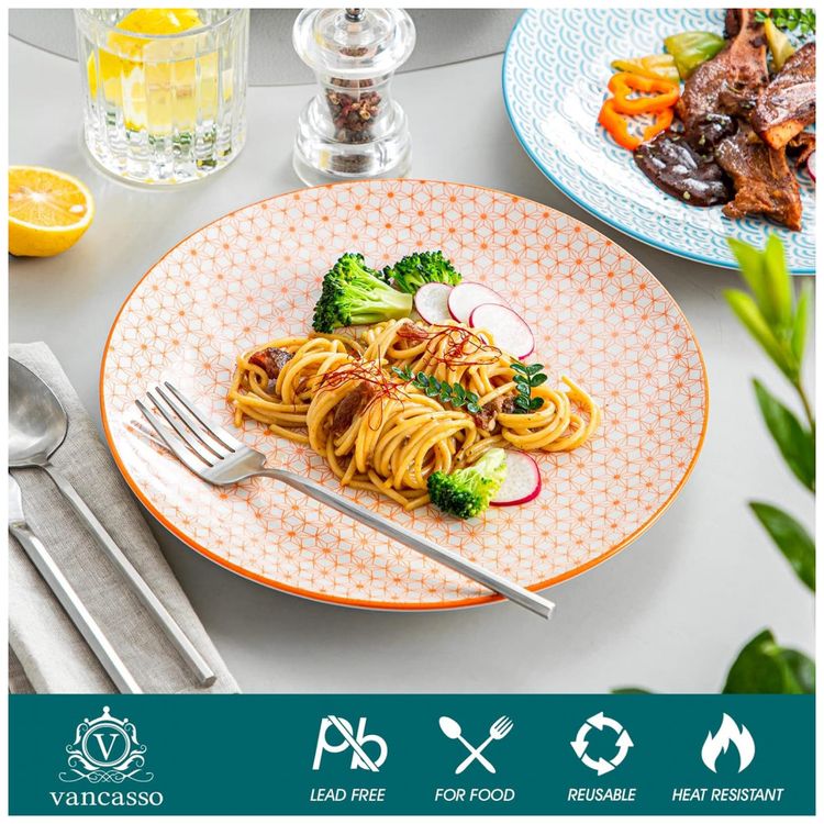 Aparelho-de-Jantar-com-16-Pecas-em-Porcelana-Incluindo-foto-2